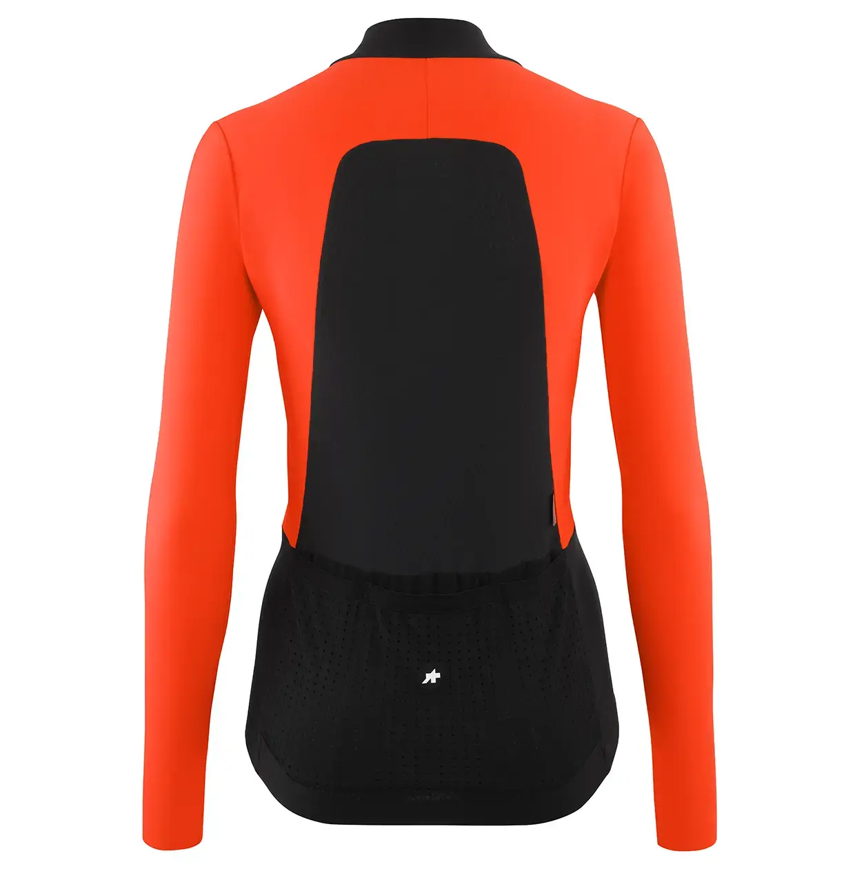 Assos DYORA R Spring Fall S11 Fietsshirt Lange Mouwen Oranje/Zwart Dames