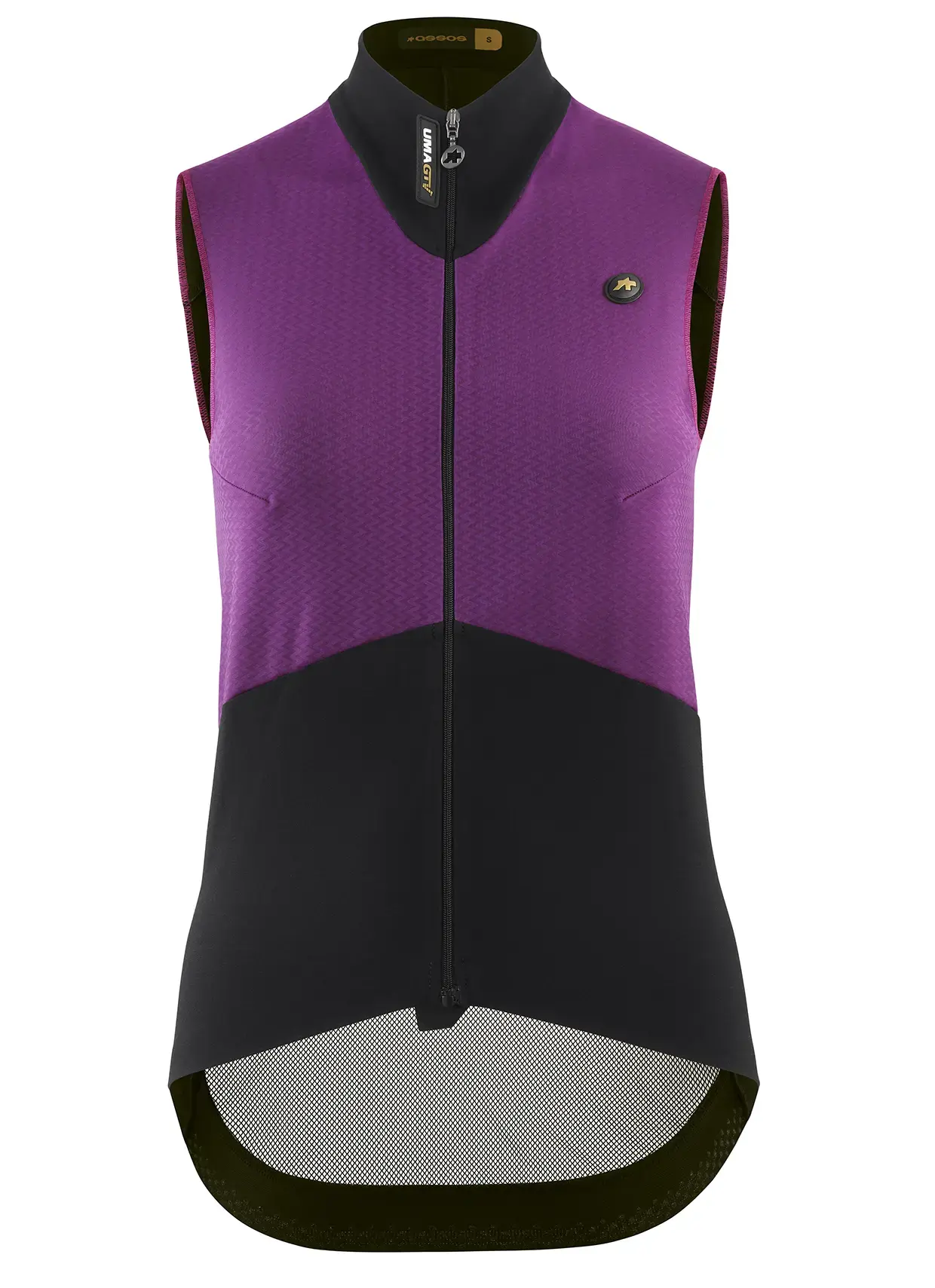 Assos Uma GTV C2 Windvest Paars/Zwart Dames