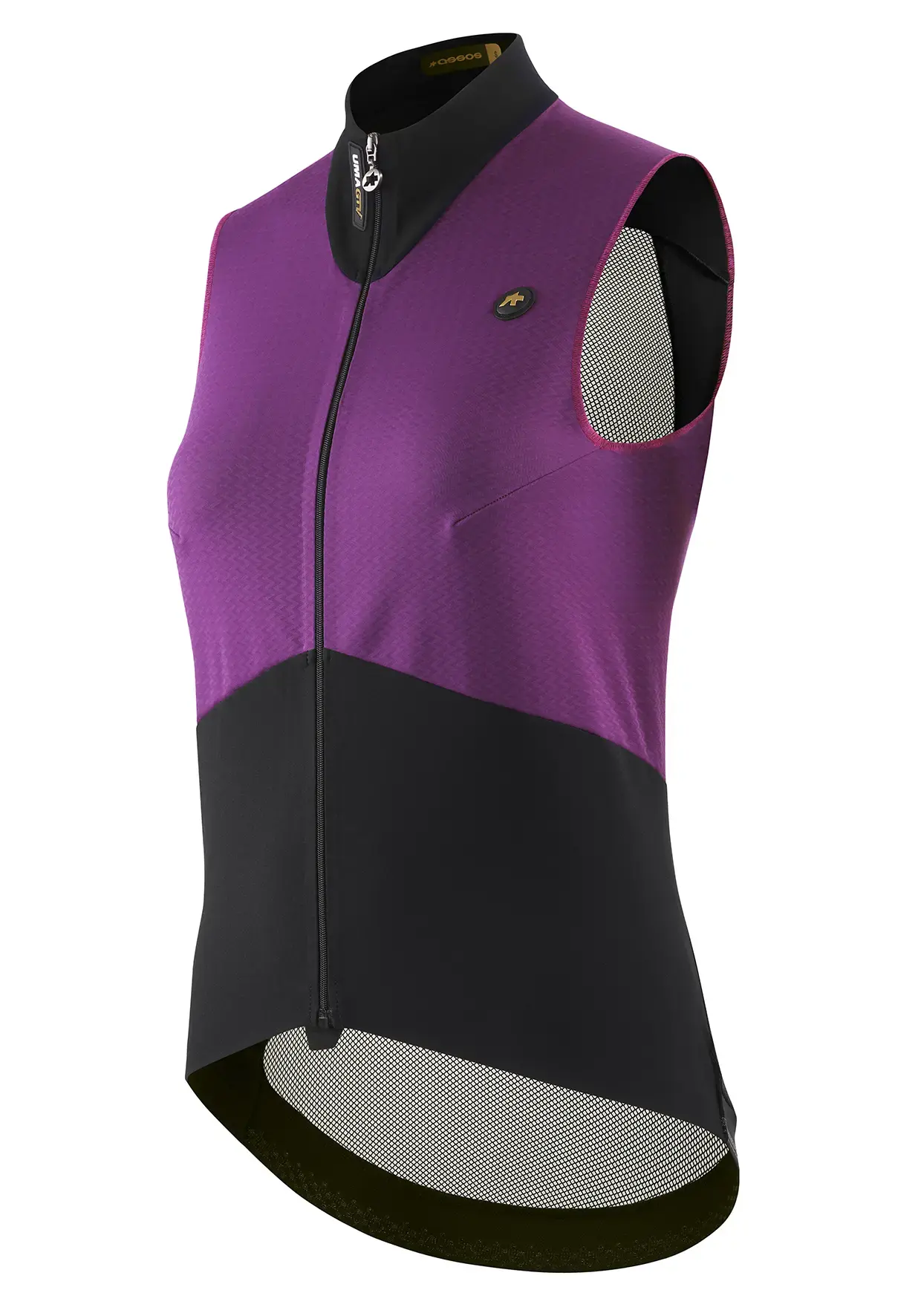 Assos Uma GTV C2 Windvest Paars/Zwart Dames