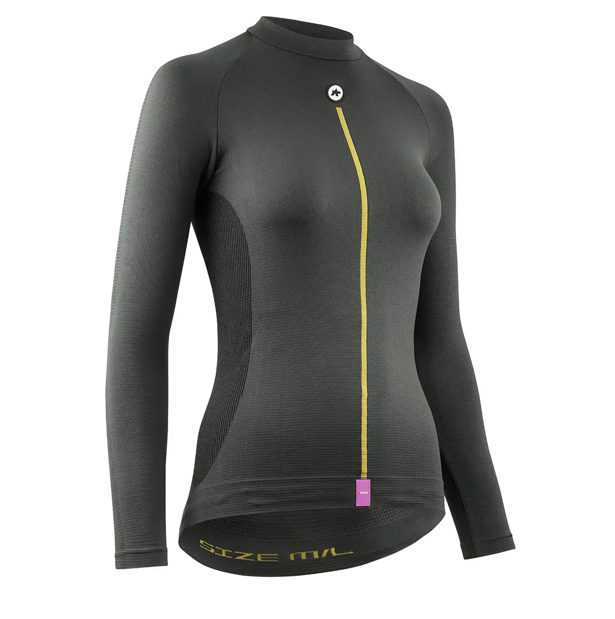 Assos Spring Fall LS Skin Layer P1 Thermoshirt Lange Mouwen Grijs Dames