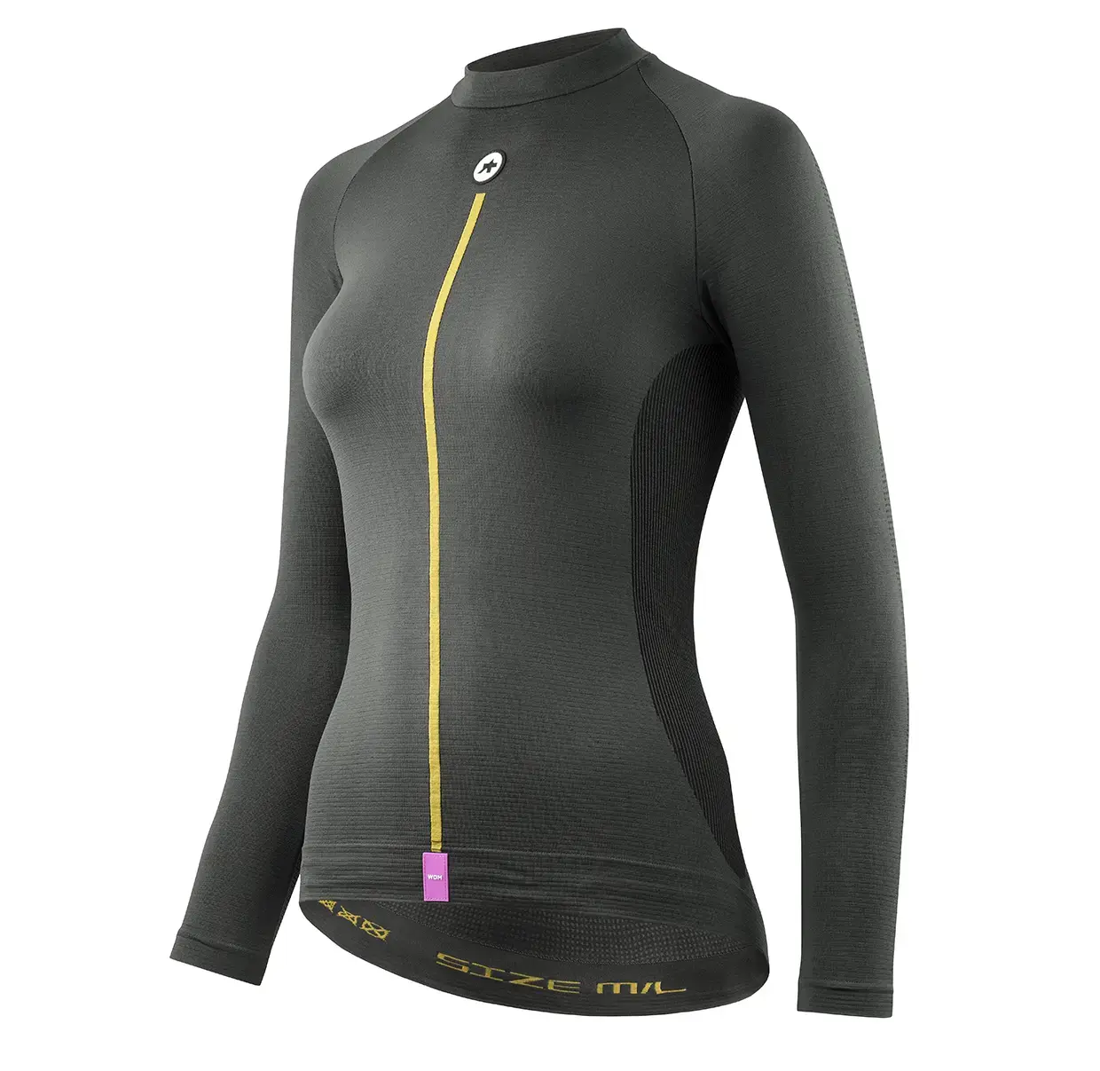 Assos Spring Fall LS Skin Layer P1 Thermoshirt Lange Mouwen Grijs Dames