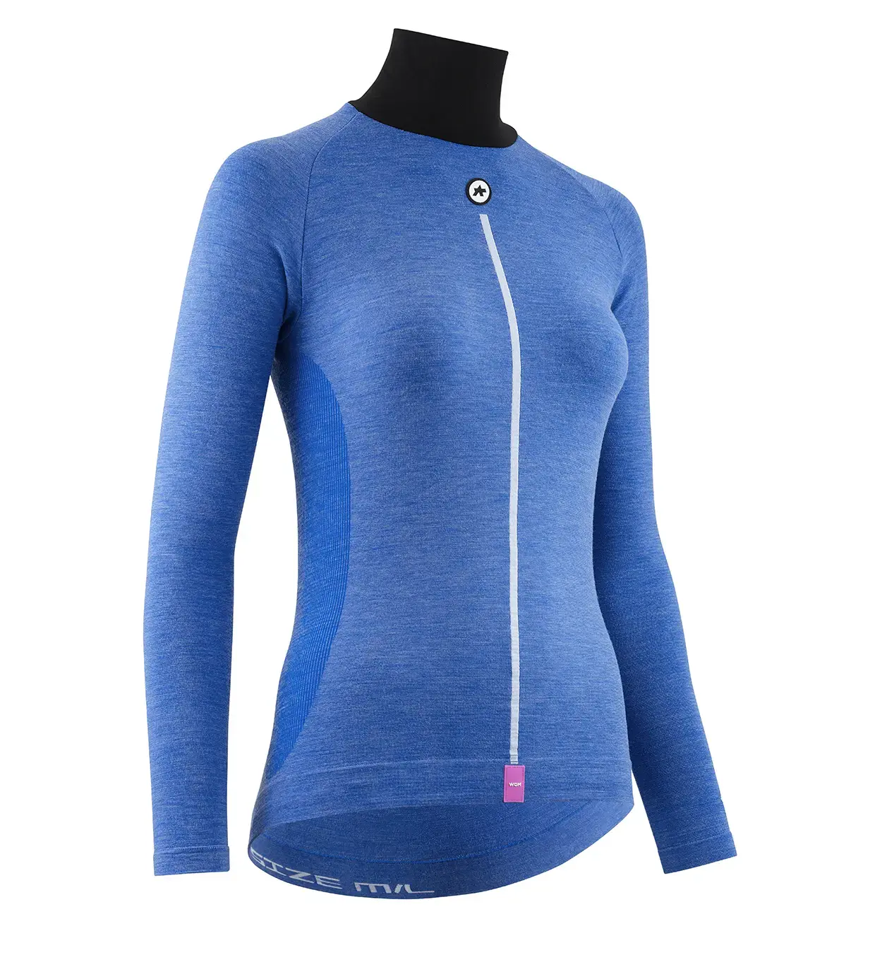 Assos Ultraz Winter LS Skin Layer P1 Thermoshirt Lange Mouwen Blauw Dames