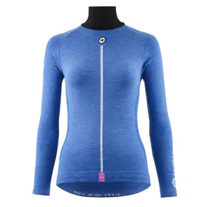 Assos Ultraz Winter LS Skin Layer P1 Thermoshirt Lange Mouwen Blauw Dames