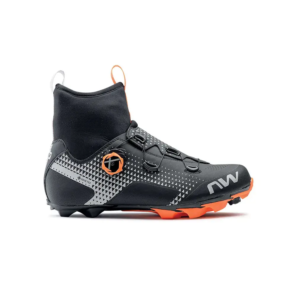Northwave Celsius XC GTX Mountainbikeschoenen Zwart/Oranje/Reflective