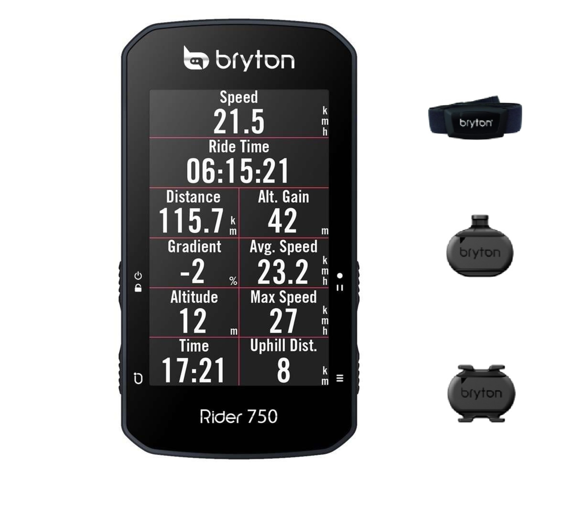 Tienerjaren storting Trend Bryton Rider 750T Bundel GPS Fietscomputer koop je bij Futurumshop.nl