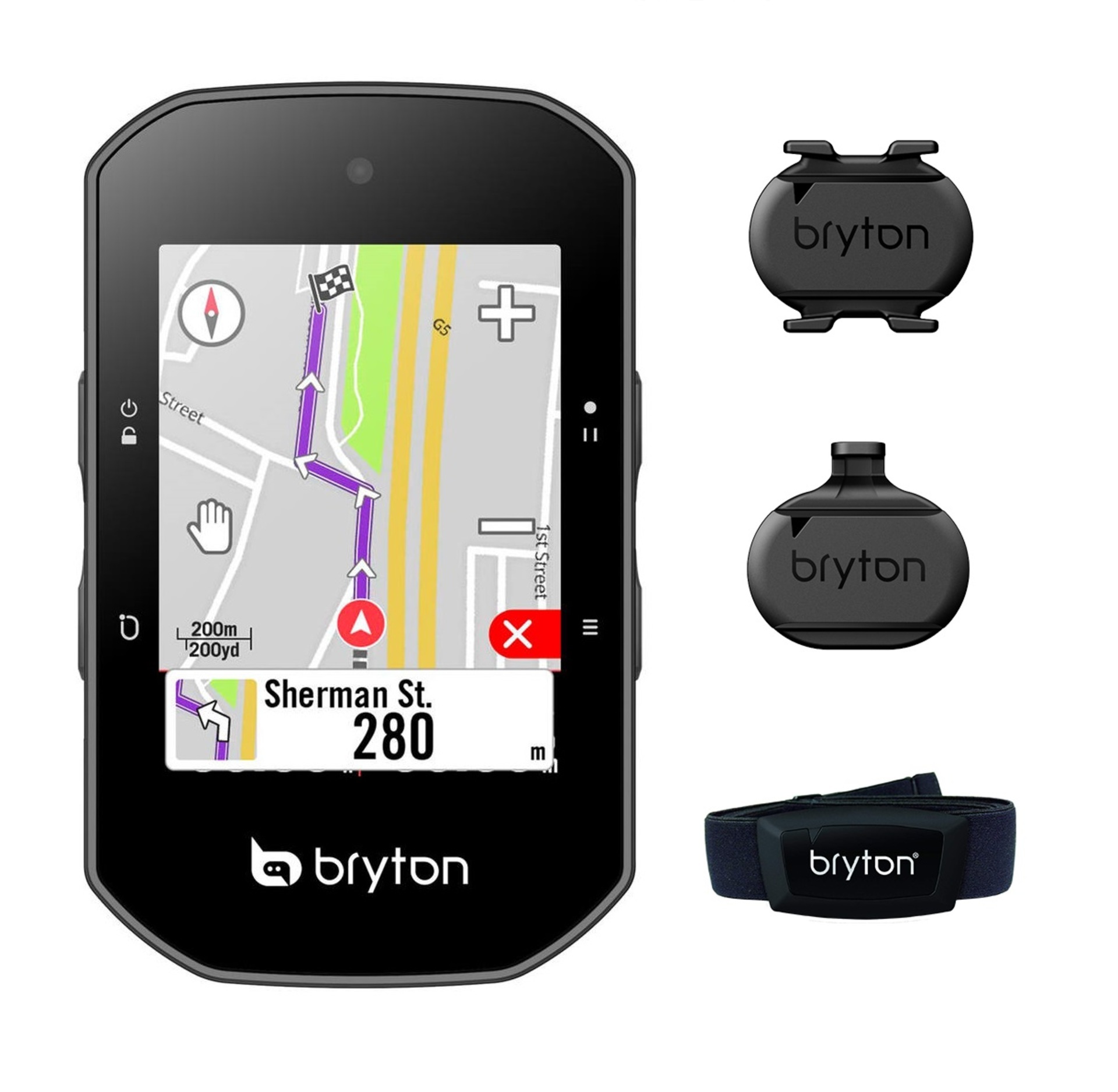 Herrie hemel knop Bryton Rider S500 T GPS Fietscomputer met Hartslagmeter en Cadanssensor  Zwart koop je bij Futurumshop.nl