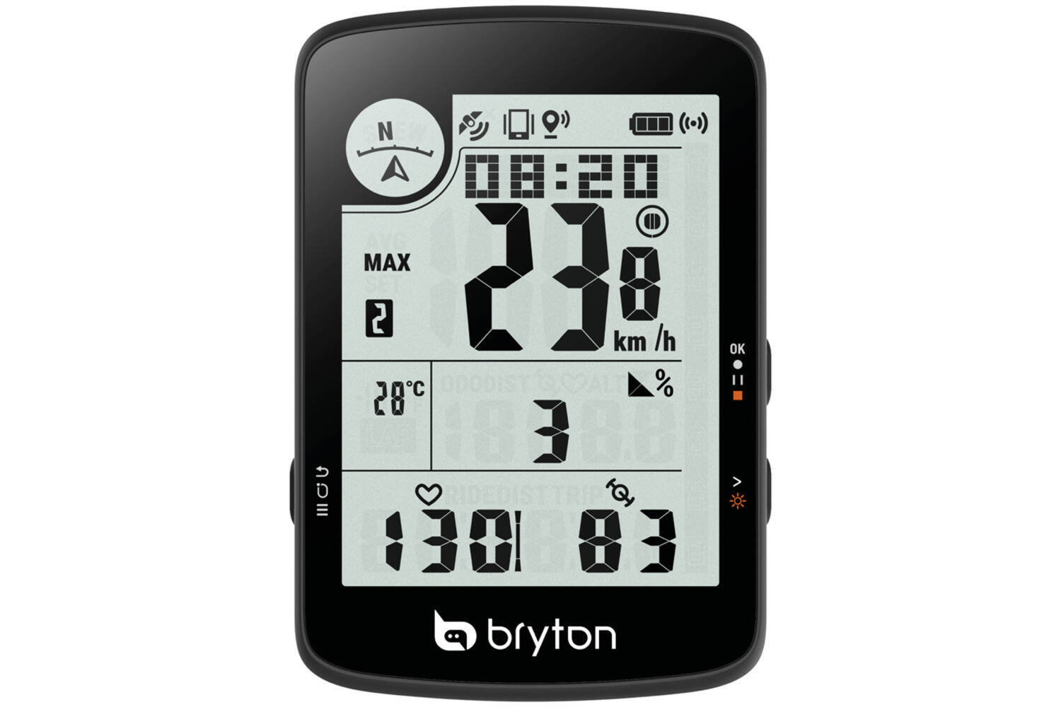 Bryton Rider 17E GPS Fietscomputer