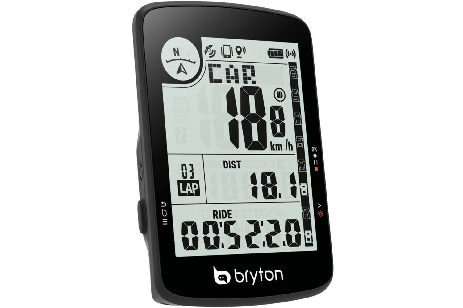 Bryton Rider 17E GPS Fietscomputer