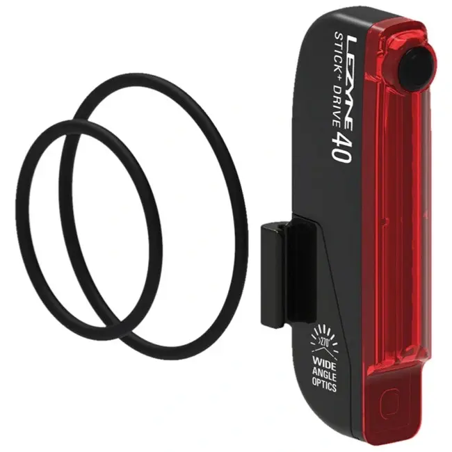 Lezyne Stick+ Drive Achterlicht Zwart