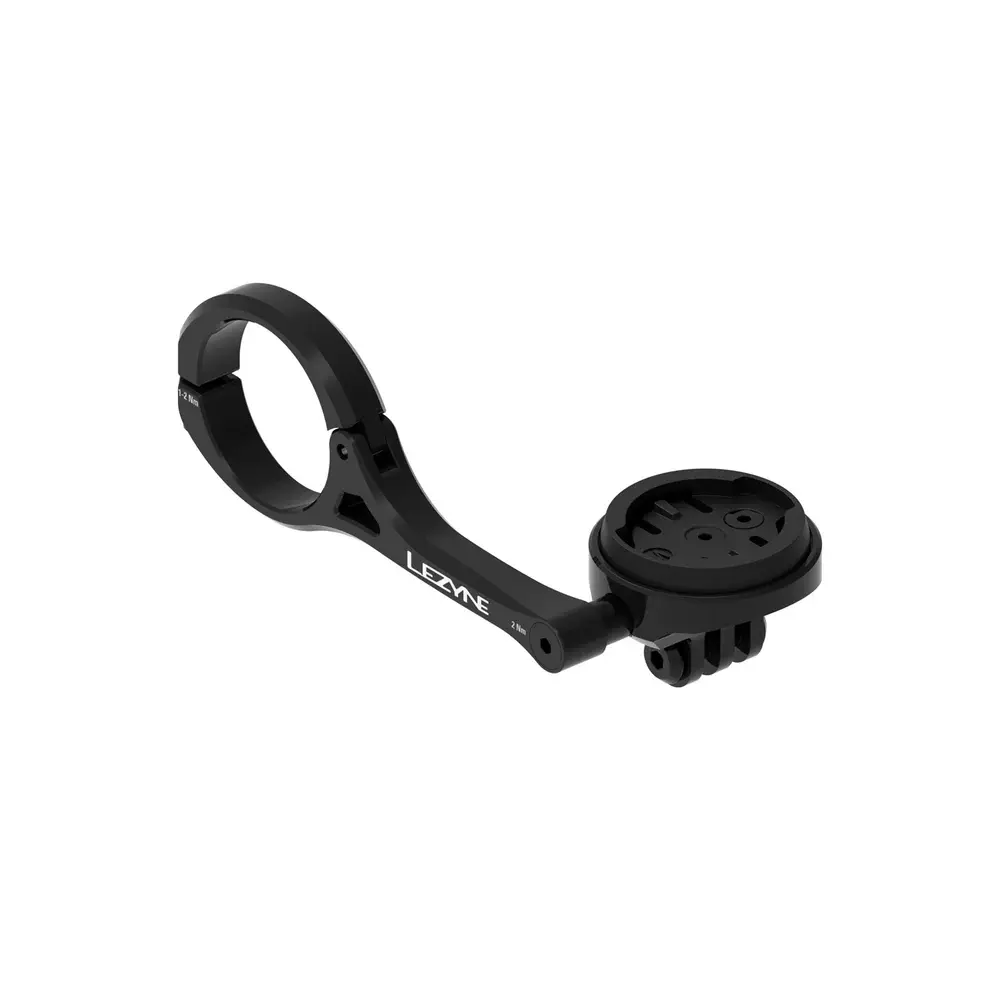 Lezyne Garmin/Wahoo GPS/GoPro Stuurhouder Zwart