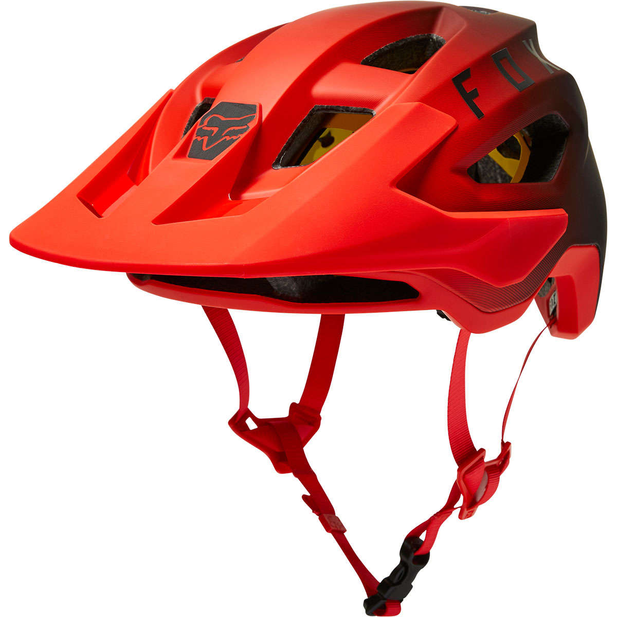 Fox Speedframe MIPS MTB Fietshelm Fluo Rood