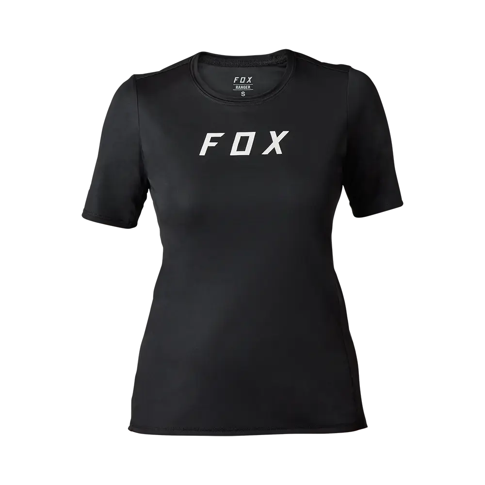 Fox Ranger Moth MTB Fietsshirt Korte Mouwen Zwart Dames