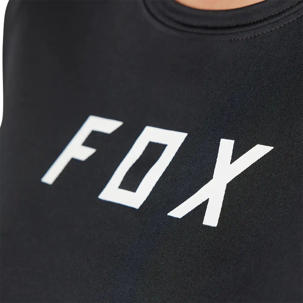 Fox Ranger Moth MTB Fietsshirt Korte Mouwen Zwart Dames