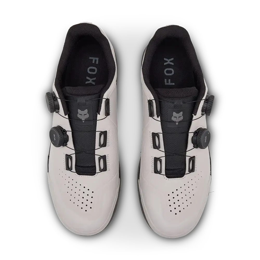 Fox Union BOA Flat Mountainbikeschoenen Wit/Zwart