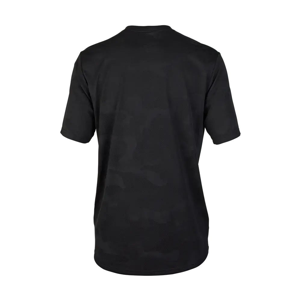 Fox Ranger Tru DRI MTB Fietsshirt Korte Mouwen Zwart Heren