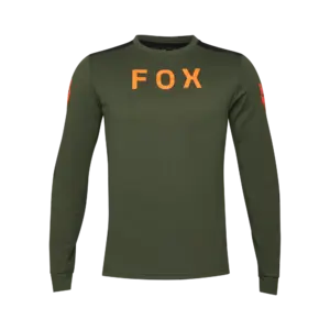 Fox Ranger DR Aviation MTB Fietsshirt Lange Mouwen Groen Heren