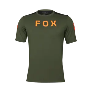 Fox Ranger DR Aviation MTB Fietsshirt Korte Mouwen Groen Heren