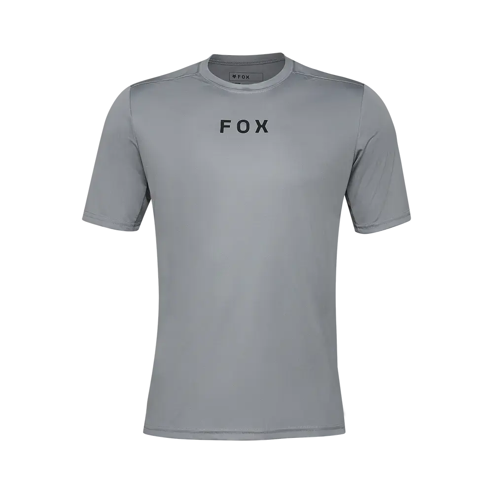 Fox Ranger MTB Fietsshirt Korte Mouwen Grijs Heren