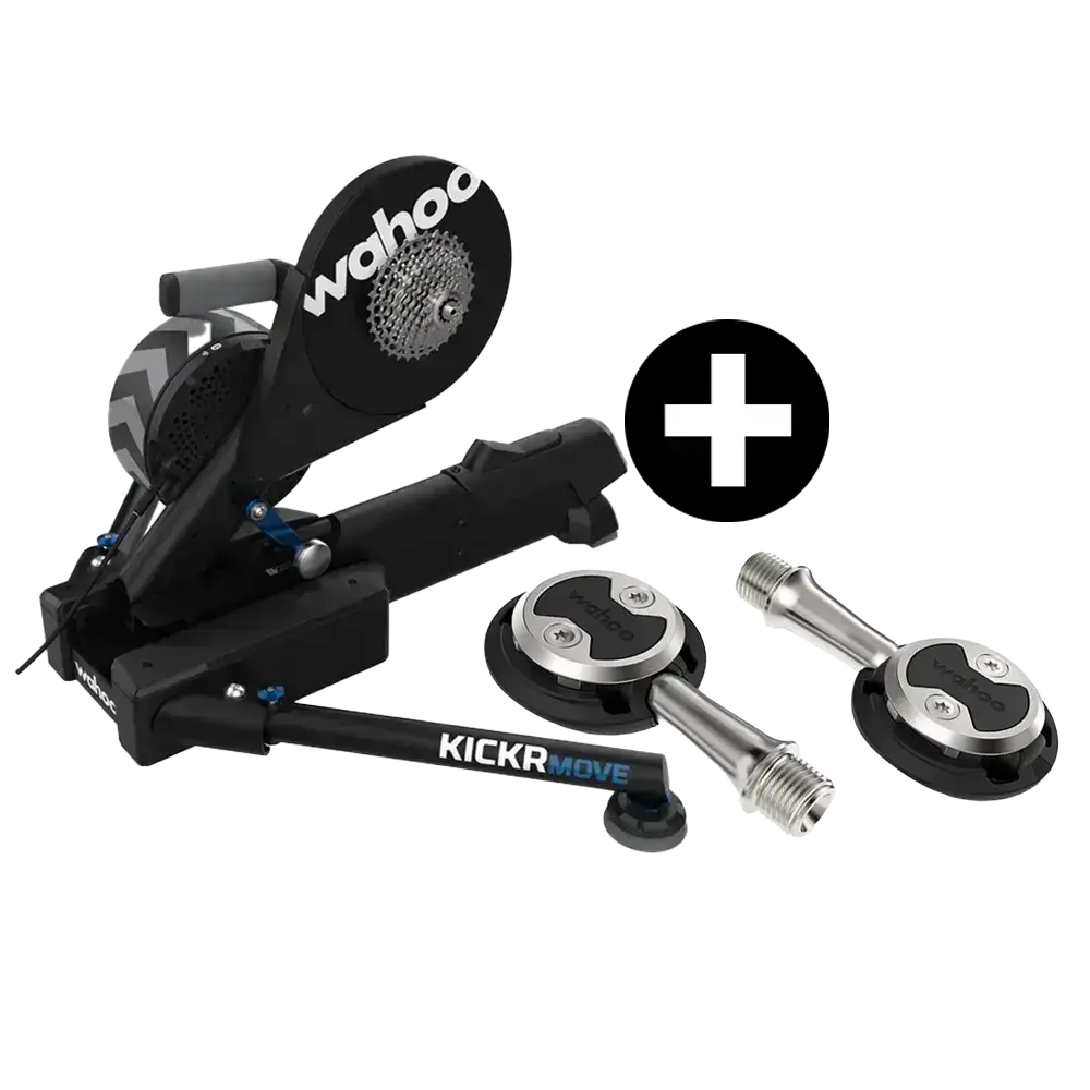 Wahoo KICKR Move Fietstrainer met GRATIS Speedplay Aero Pedalen