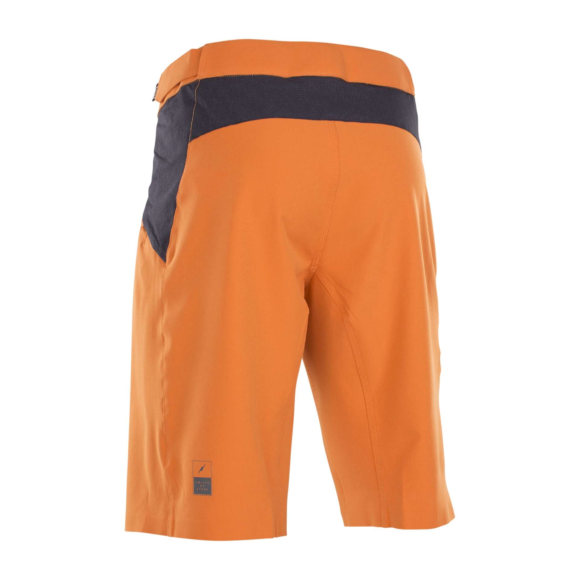 ION Traze AMP MTB Fietsbroek Kort Oranje/Zwart Heren