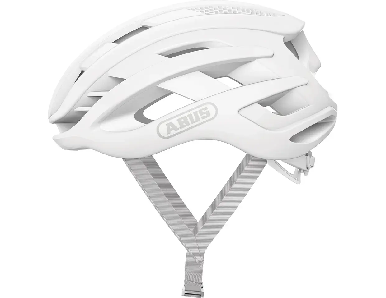 Abus Airbreaker Race Fietshelm Pure Wit