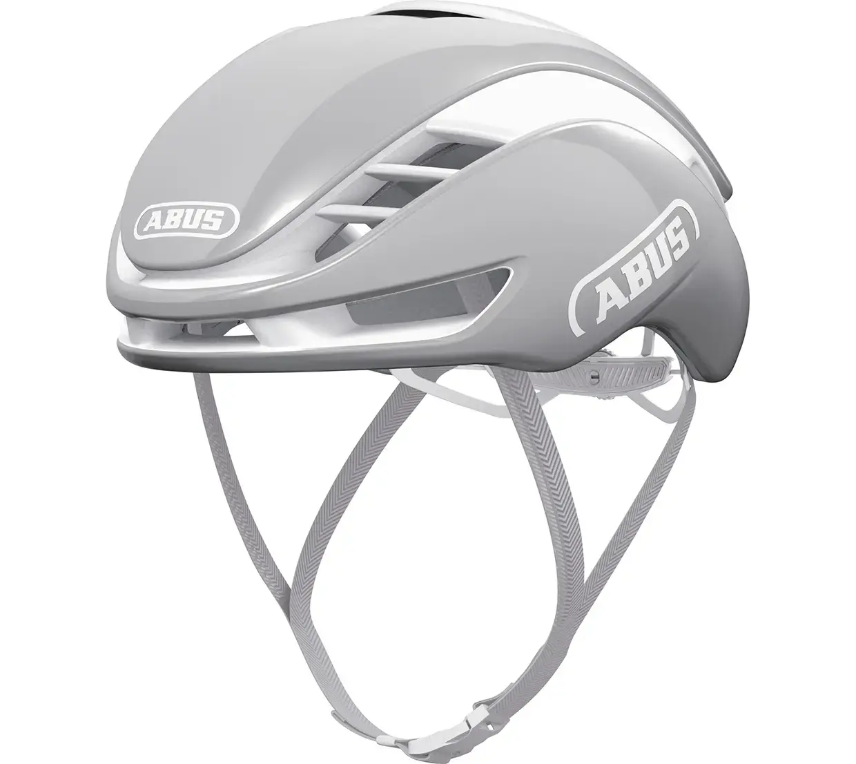 Abus Gamechanger 2.0 Race Fietshelm Pure Grijs