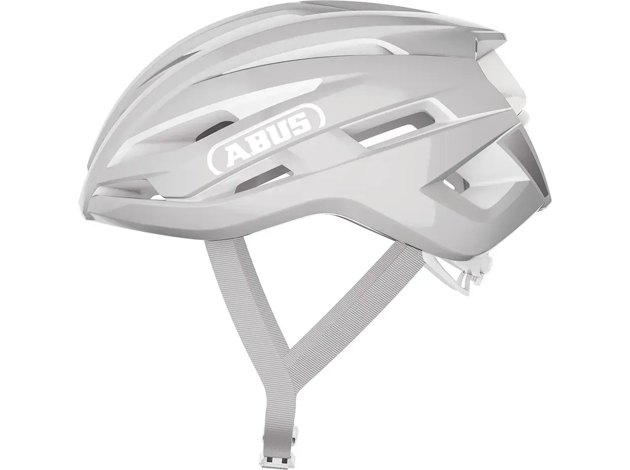 Abus StormChaser Ace Race Fietshelm Pure Grijs