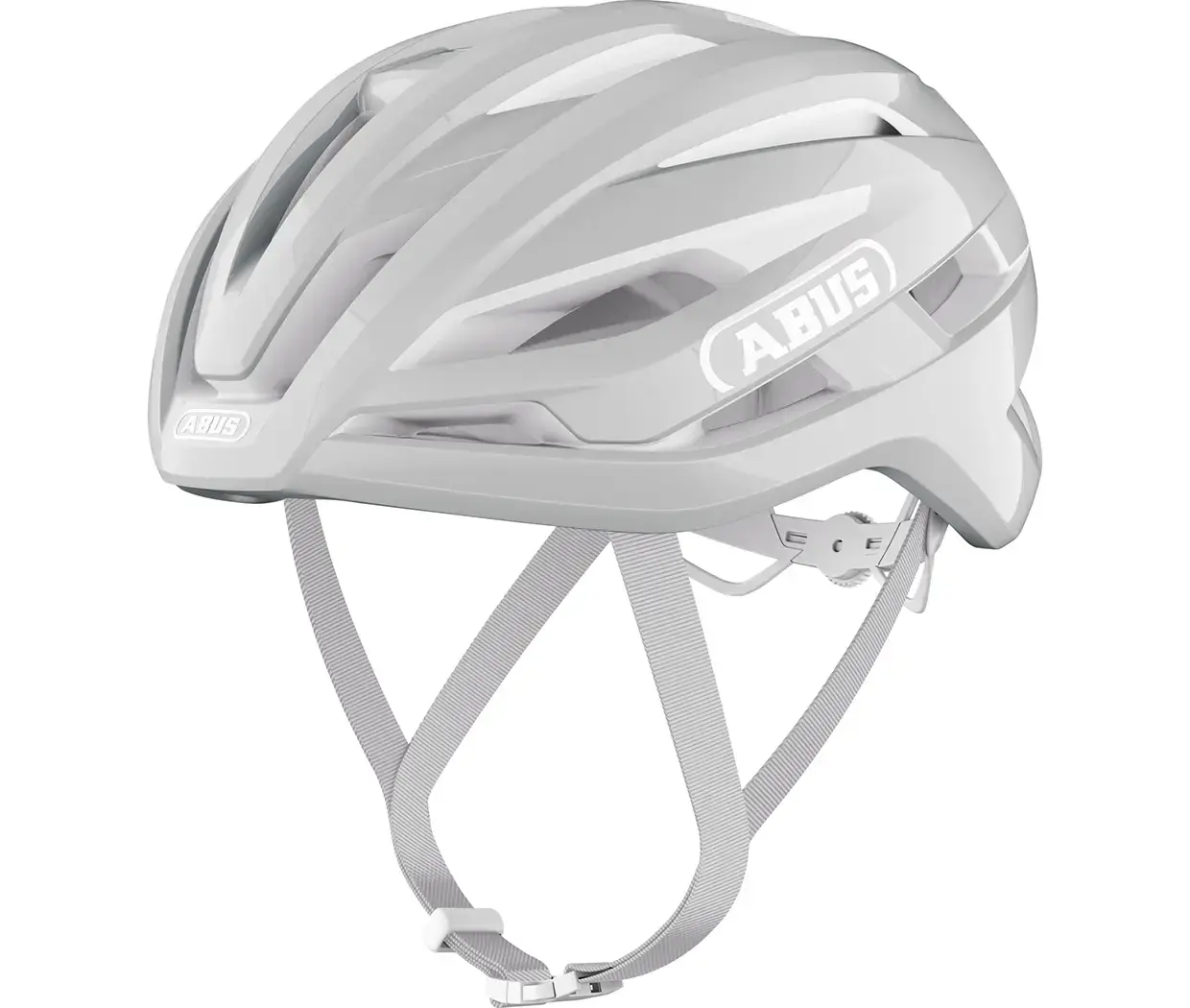 Abus StormChaser Ace Race Fietshelm Pure Grijs