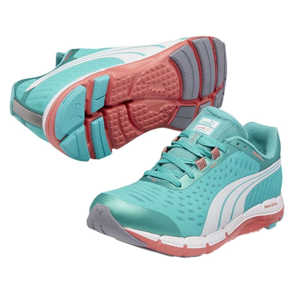 PUMA Faas600 V2 Hardloopschoenen Blauw/Wit/Roze Dames