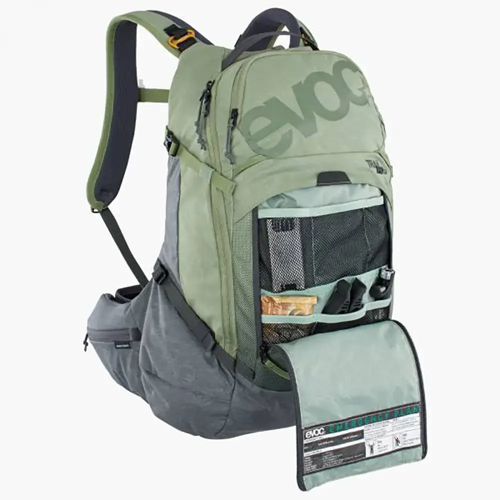 Evoc Trail PRO 26L Dagrugzak Groen/Grijs