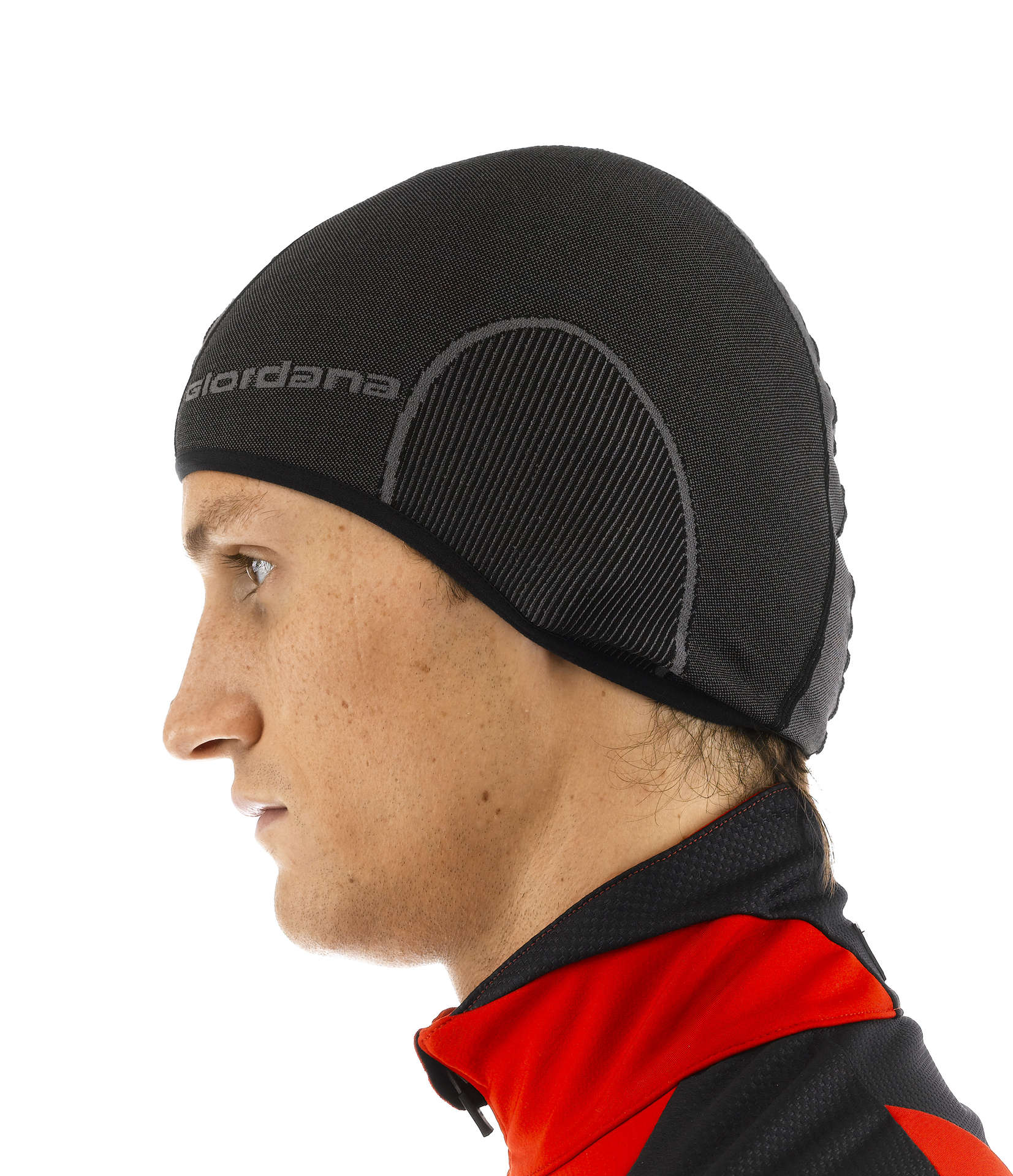 Giordana Knitted Skull Cap Grijs/Zwart