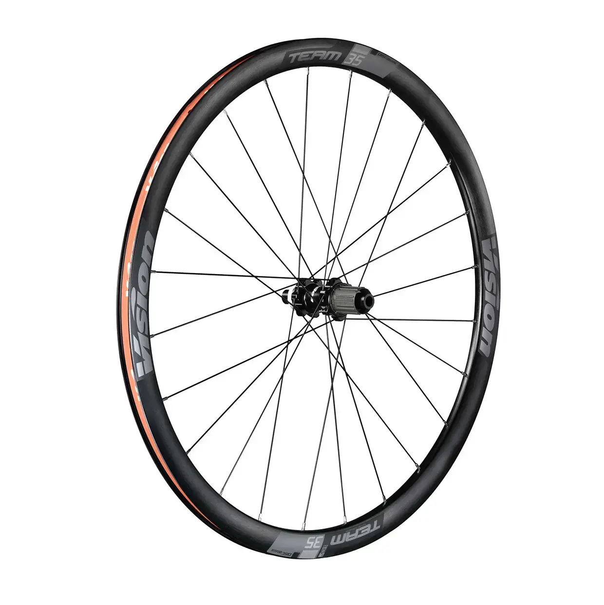 Vision Team 35 Comp SL Disc Clincher Race Wielset Grijs