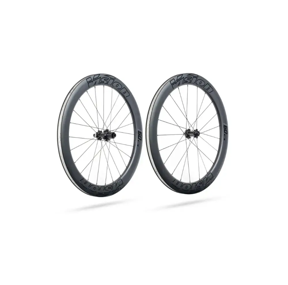 Vision SC 60 TLR Carbon Disc CL Race Wielset Zwart