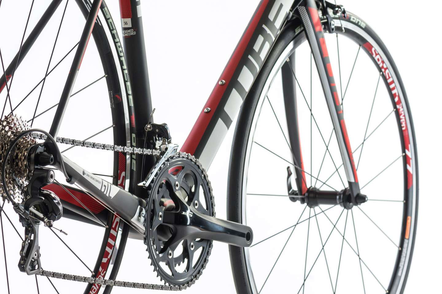 Cube Agree GTC Pro Compact carbon´n´white´n´red Racefiets