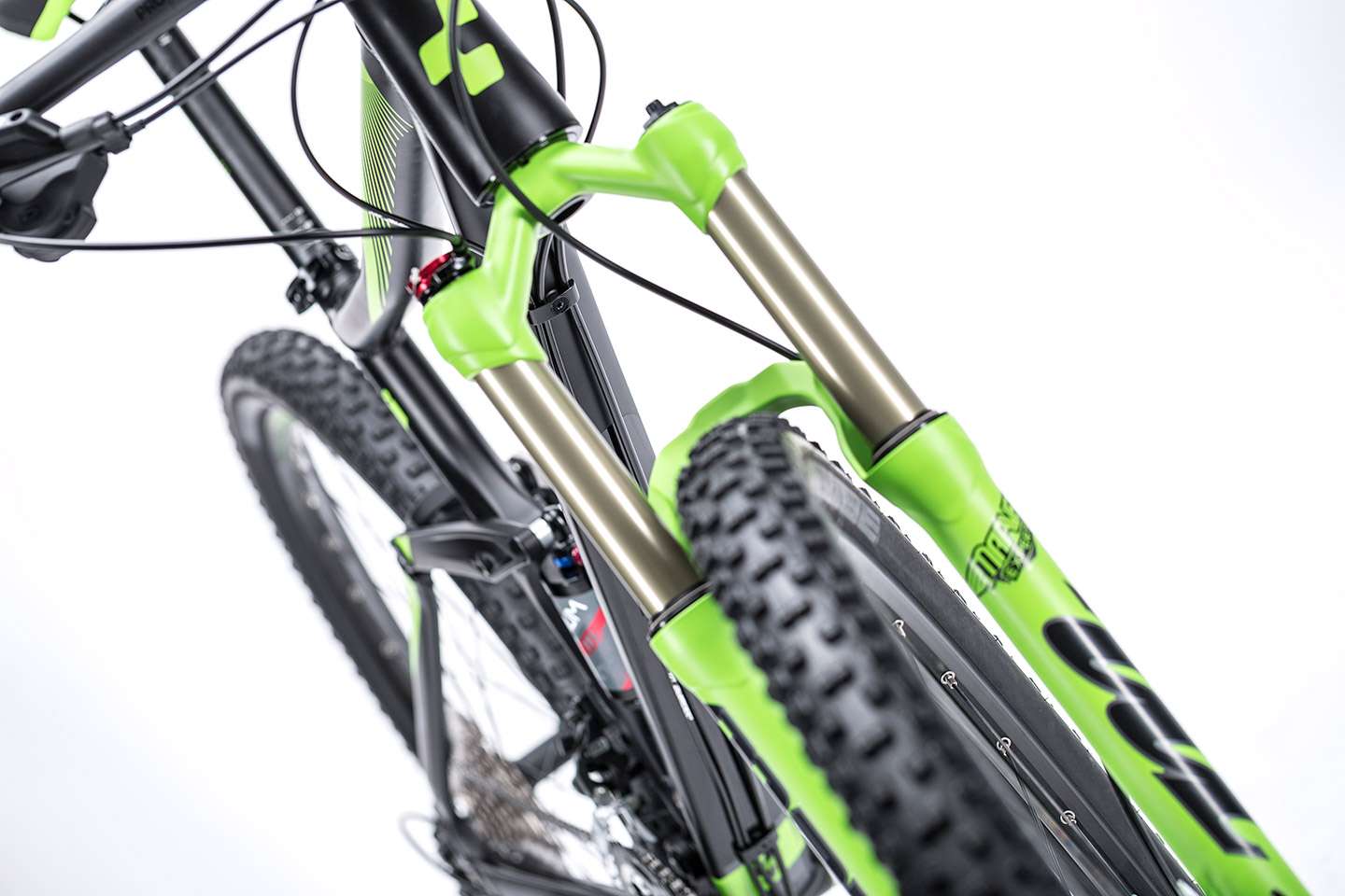 Cube Stereo 120 HPA 29 black´n´grey´n´green Full Suspension Mountainbike