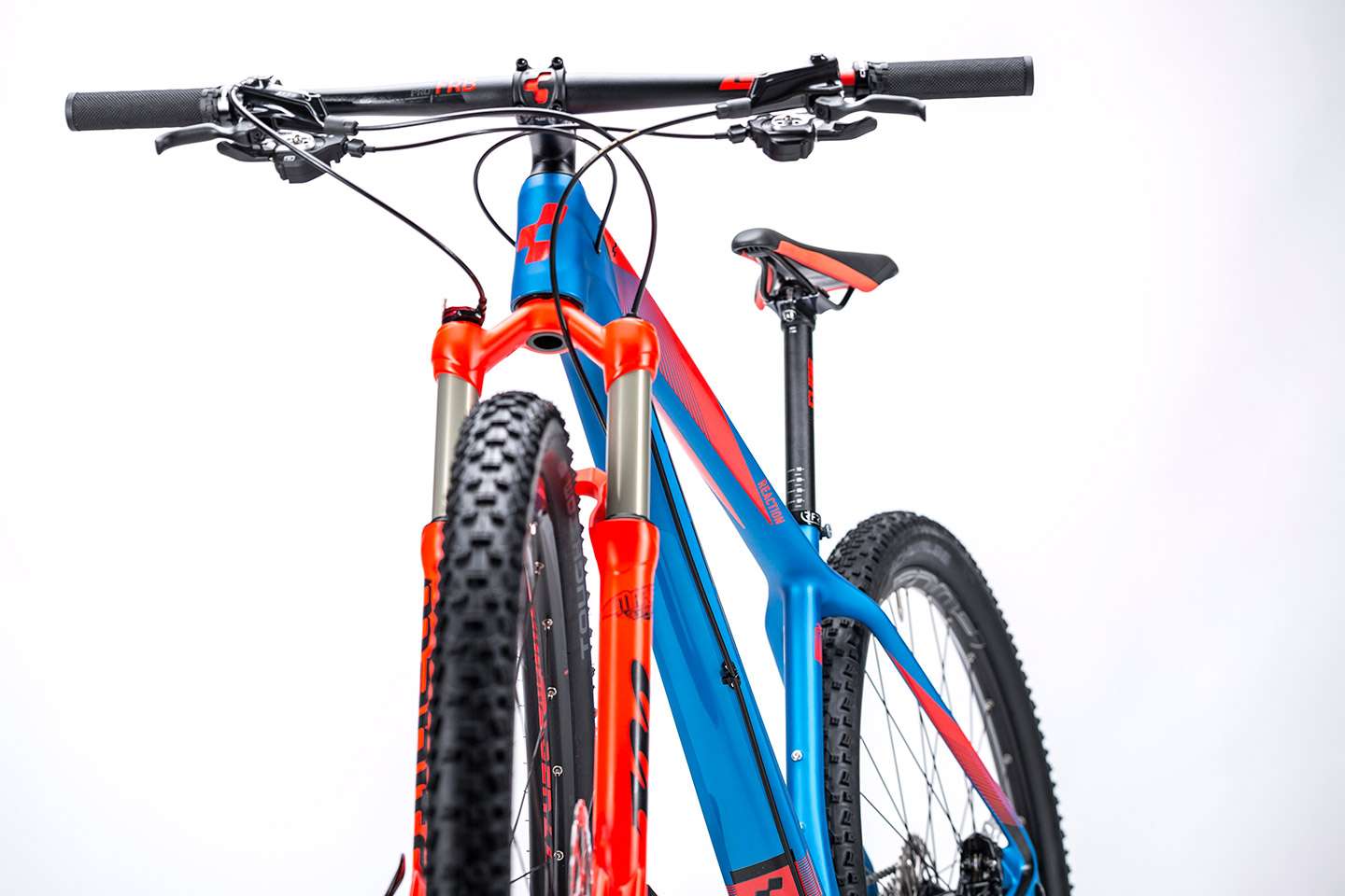 Cube Reaction GTC Pro 29 Iceblue´n´flashred Mountainbike