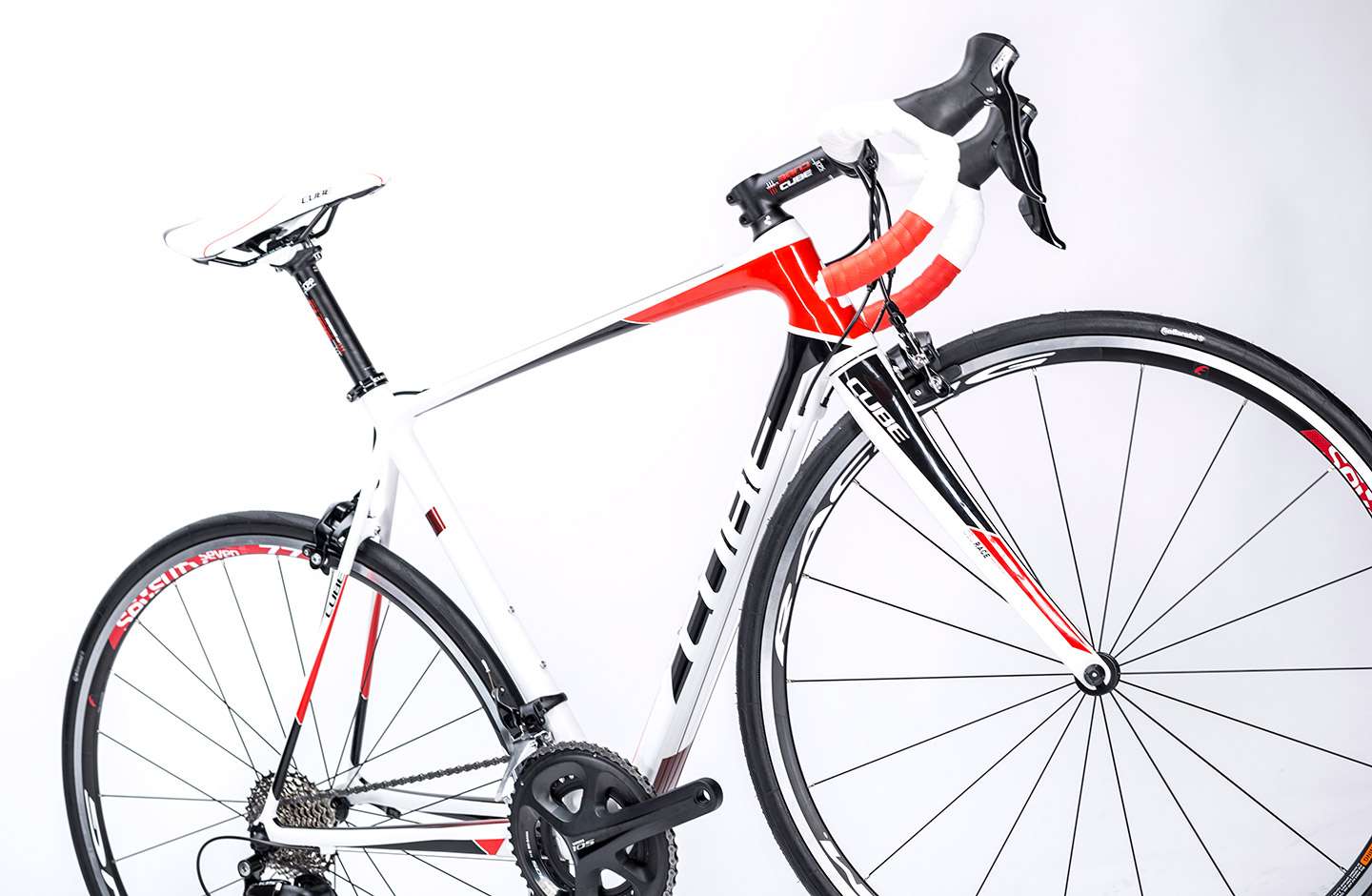 Cube Agree GTC Pro White´n´black´n´red Racefiets