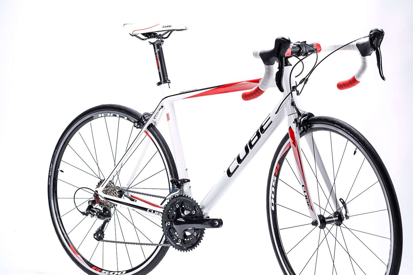 Cube Peloton Pro White´n´red´n´black Racefiets