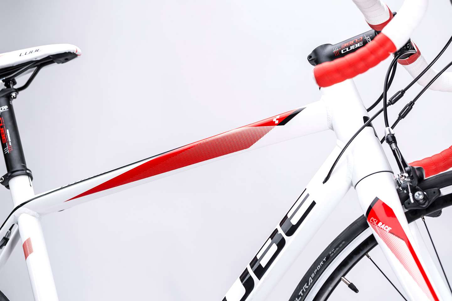 Cube Peloton Pro White´n´red´n´black Racefiets