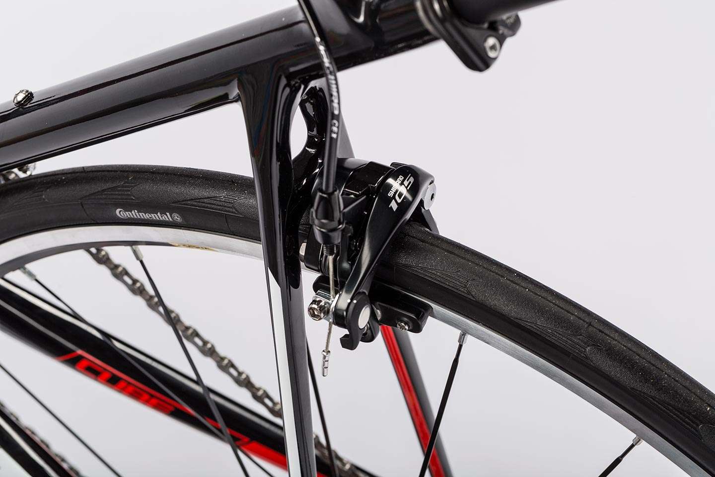 Cube Attain GTC Carbon´n´red Racefiets