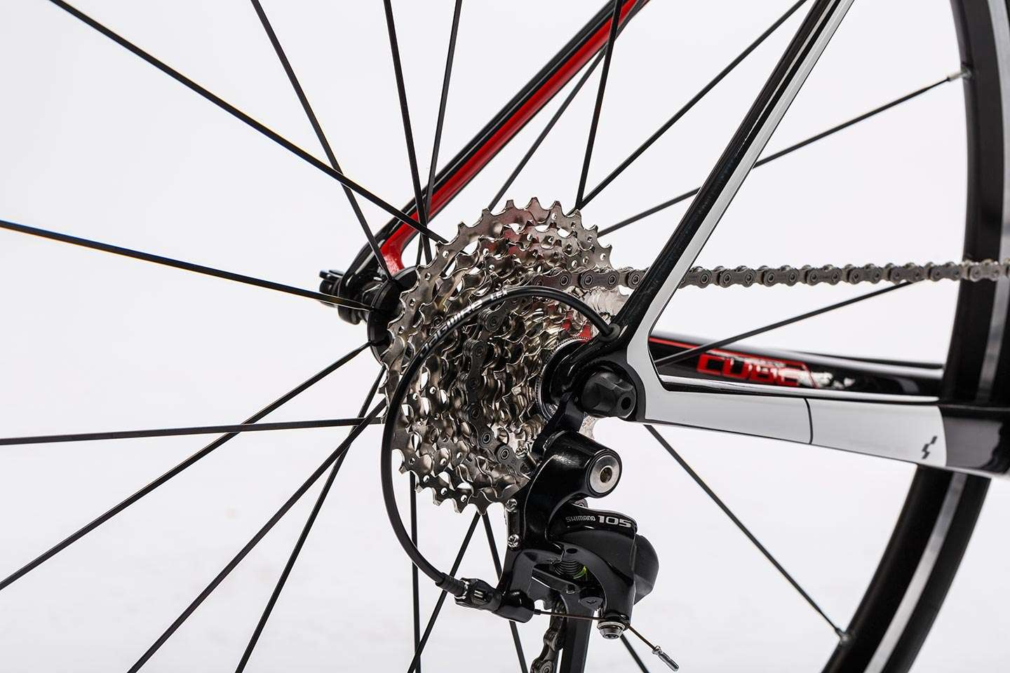 Cube Attain GTC Carbon´n´red Racefiets