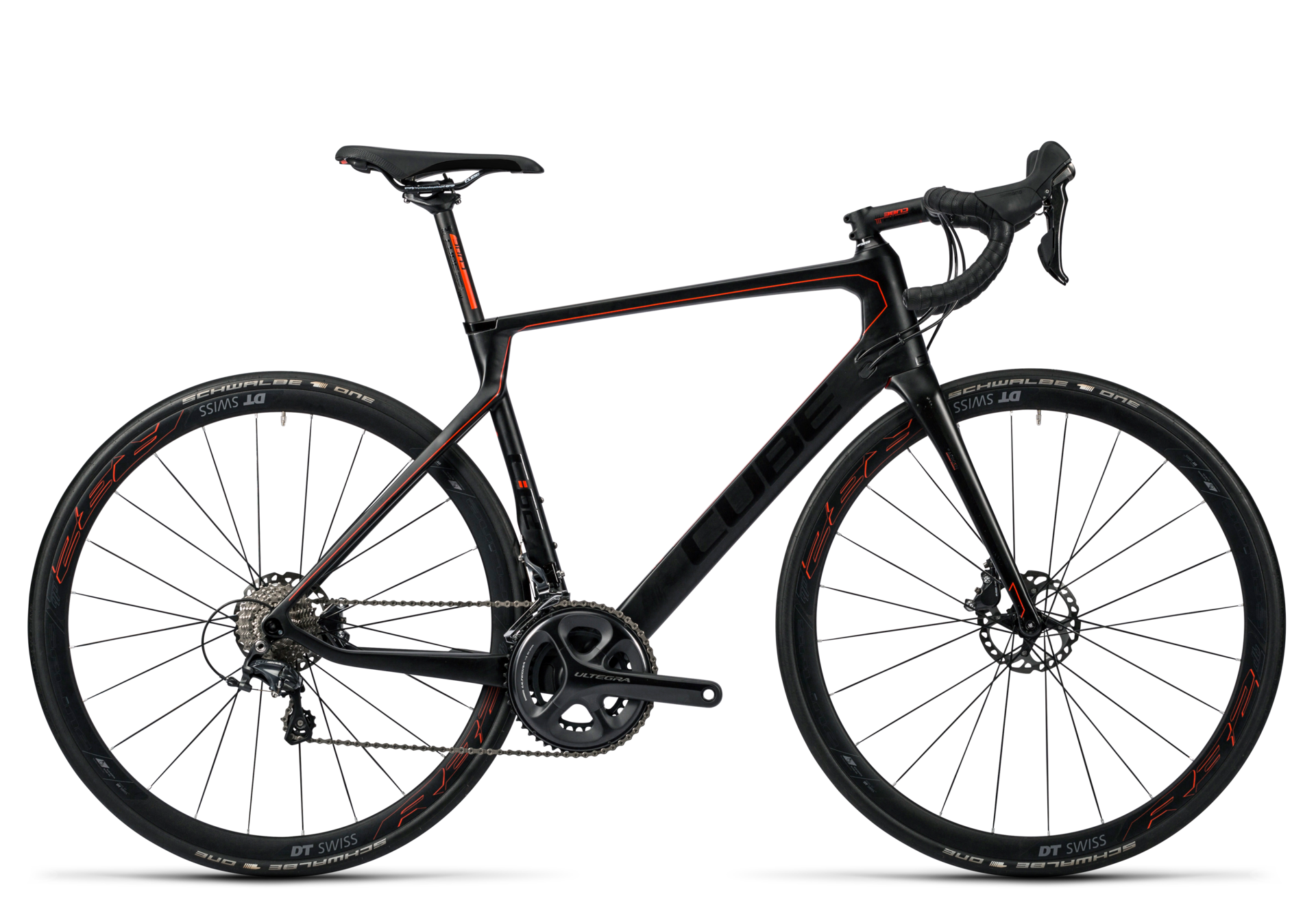 Cube Agree C:62 Race Disc Carbon´n´flashred Racefiets