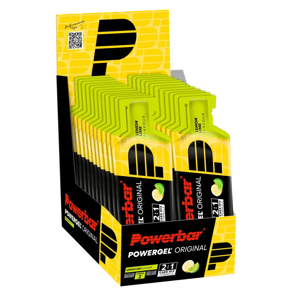 PowerBar Powergel Sodium Citroen Gel 24 stuks