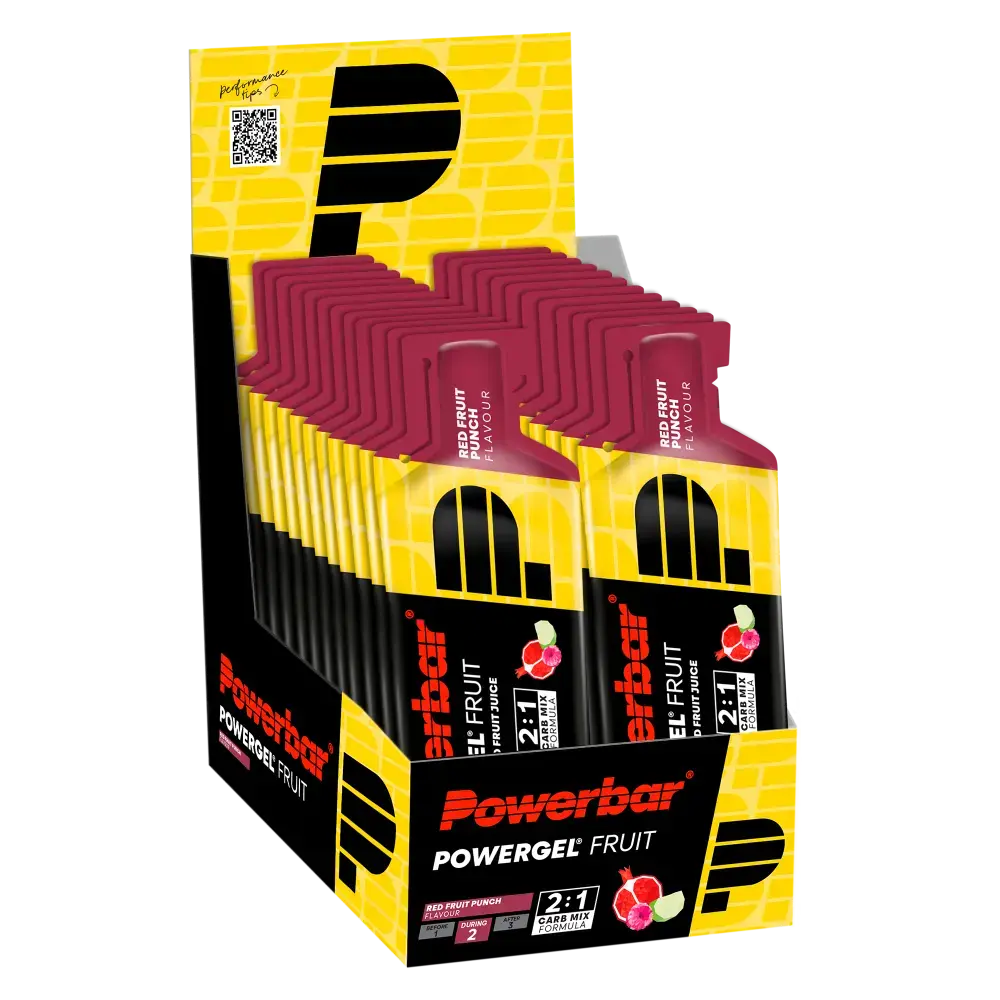 PowerBar Powergel Red Fruit 24 stuks