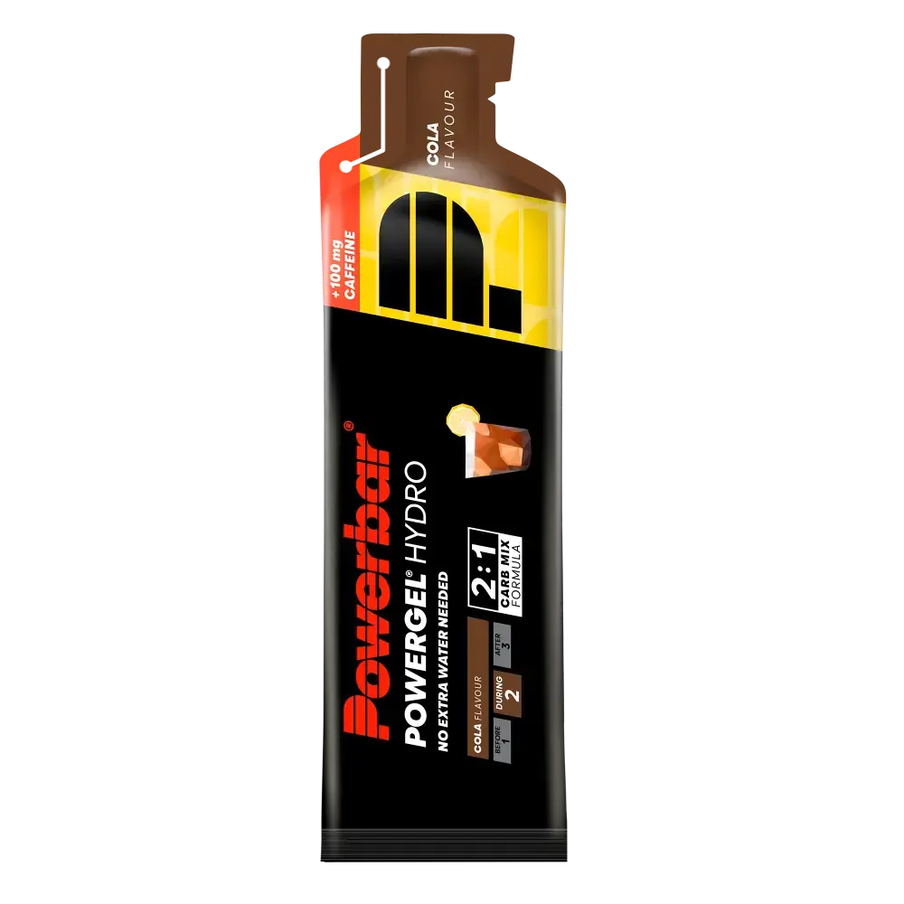 PowerBar PowerGel Hydro Cafeïne Cola Gel 24 stuks