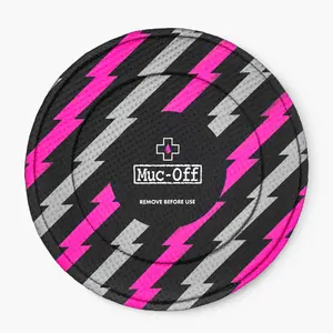 Muc-Off Disc Brake Covers Zwart/Roze