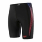 Speedo E10 Placement Jammer Zwembroek Zwart/Blauw/Rood Heren