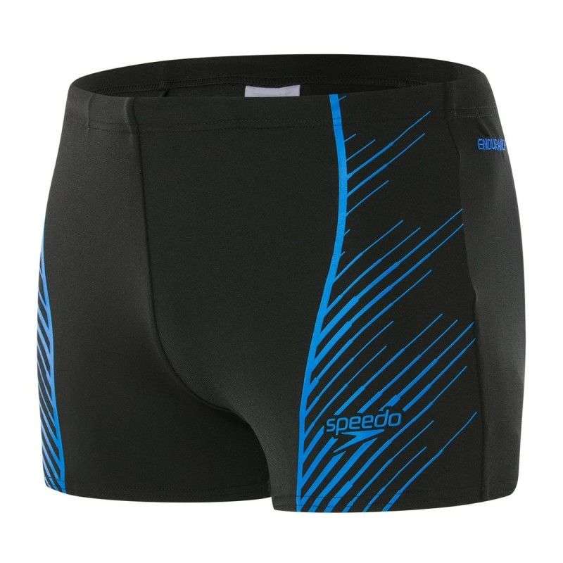 Speedo Aquashort Endurance Sport Zwembroek Zwart/Blauw Heren