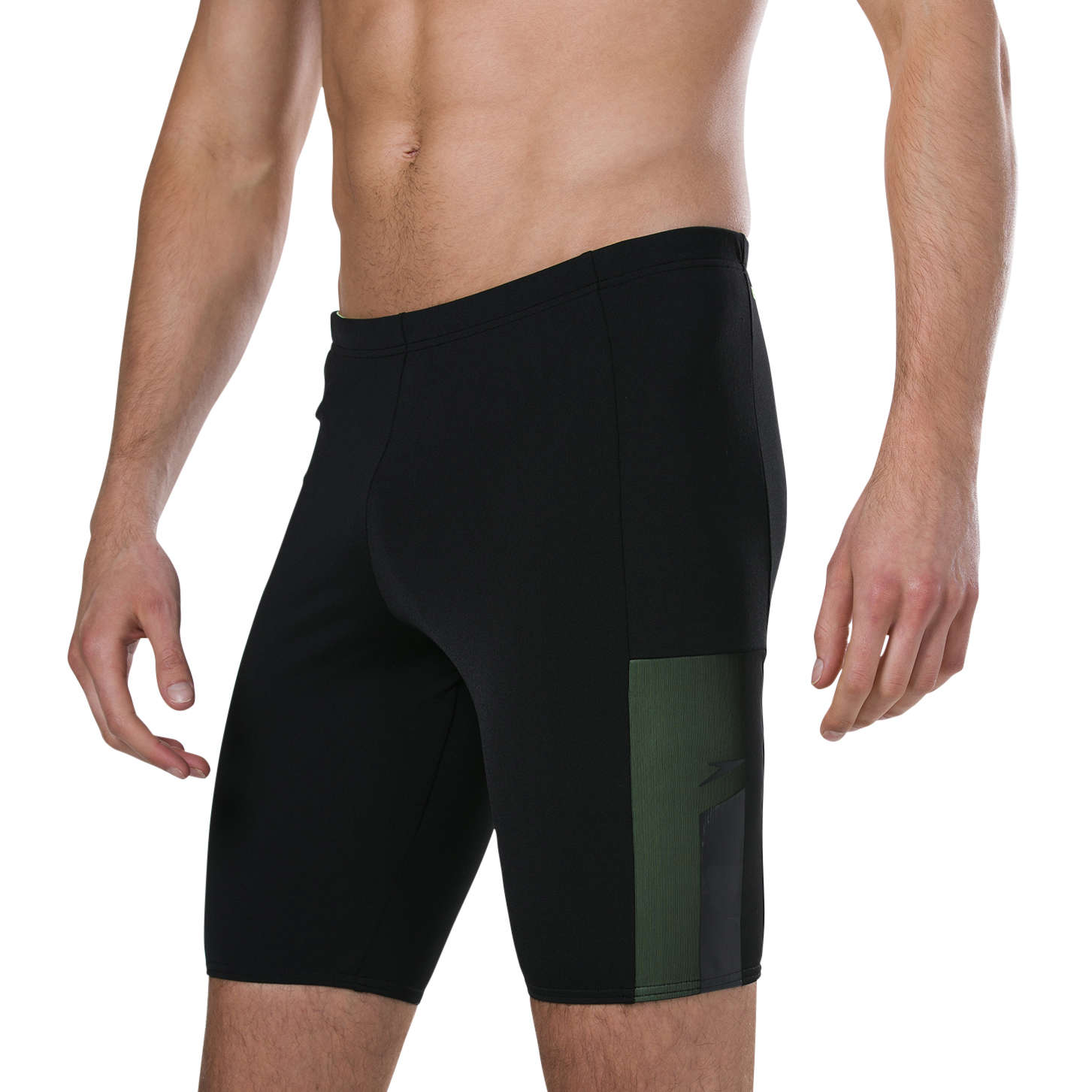 Speedo Jammer Mesh Panel Zwembroek Blauw/Geel Heren