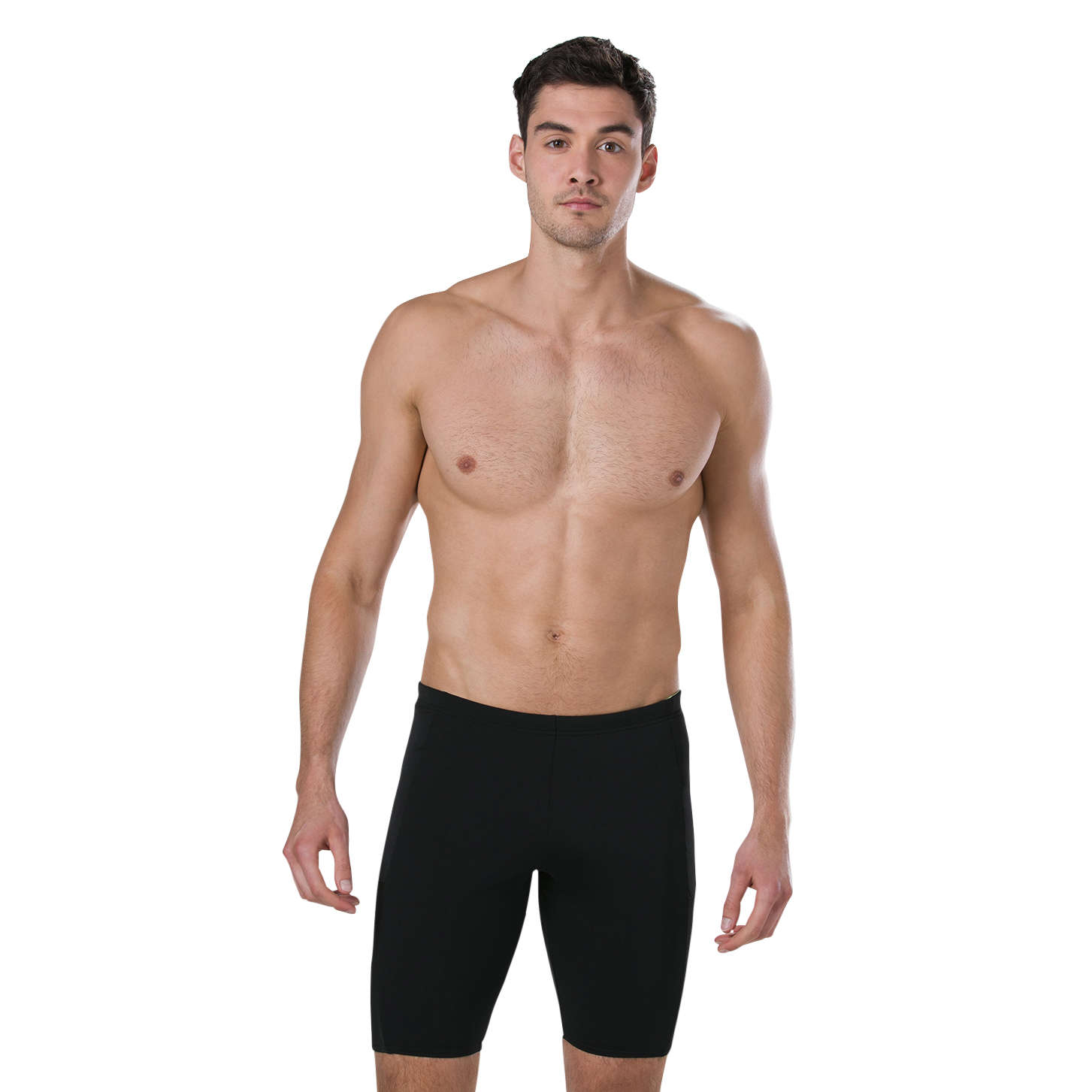 Speedo Jammer Mesh Panel Zwembroek Blauw/Geel Heren